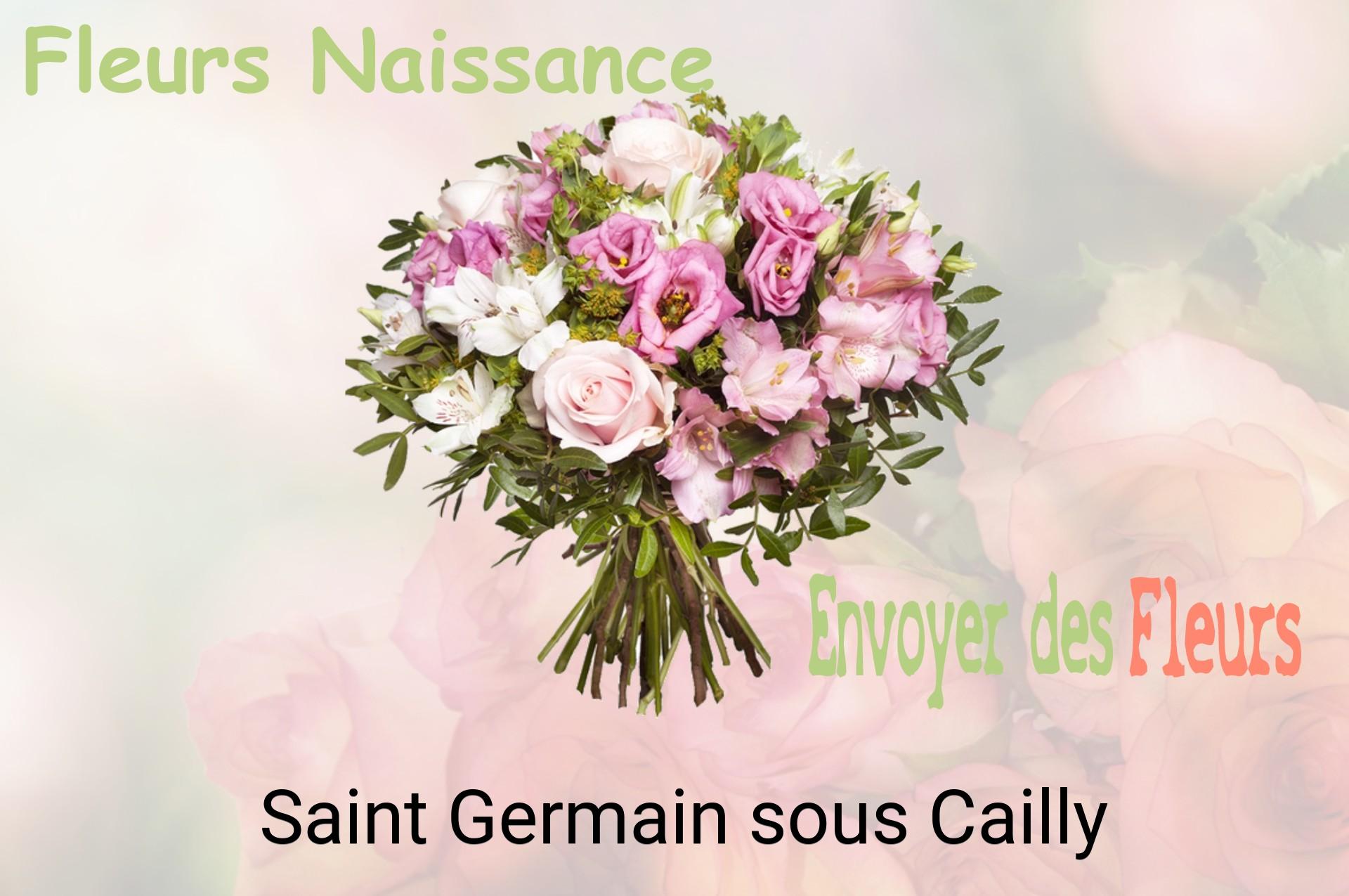 Bouquet de fleurs de naissance livré à Saint-Germain-sous-Cailly